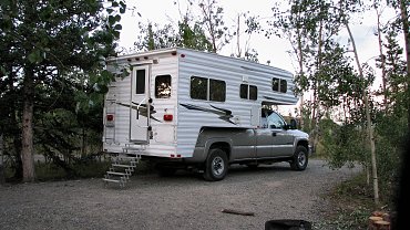 Camp am Lake Laberge