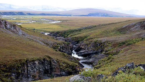 Babbage River und Falls