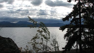 Morgenstimmung am Lake Laberge