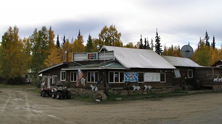 Abzweigung nach Circle Hot Springs