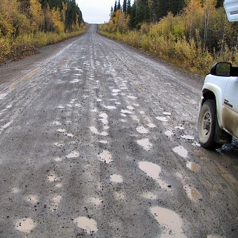 Entfernungen am Dalton Highway